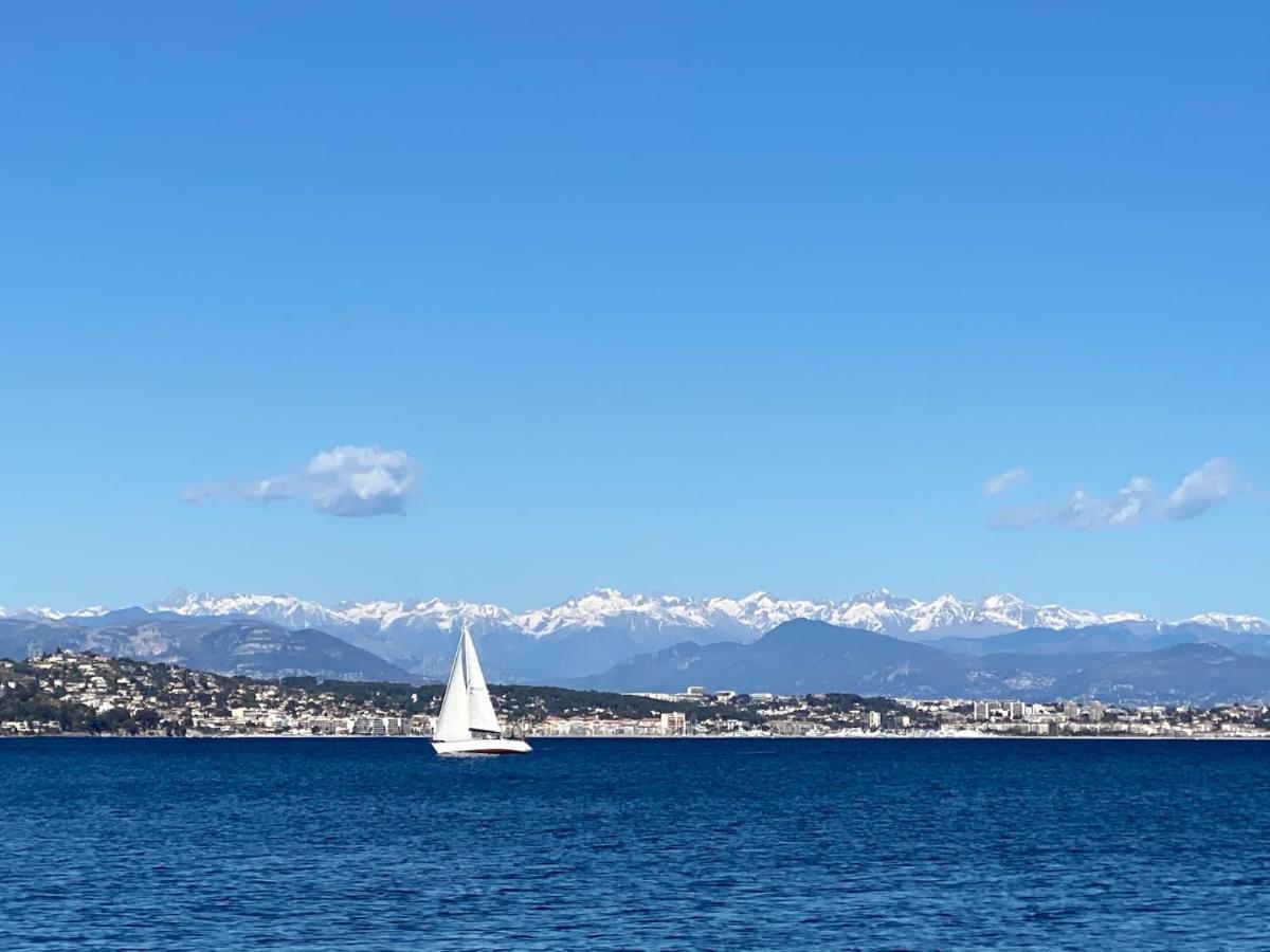 Seafront - Beautiful Flat With Aircon And Comfortable Loggia Vallauris Extérieur photo
